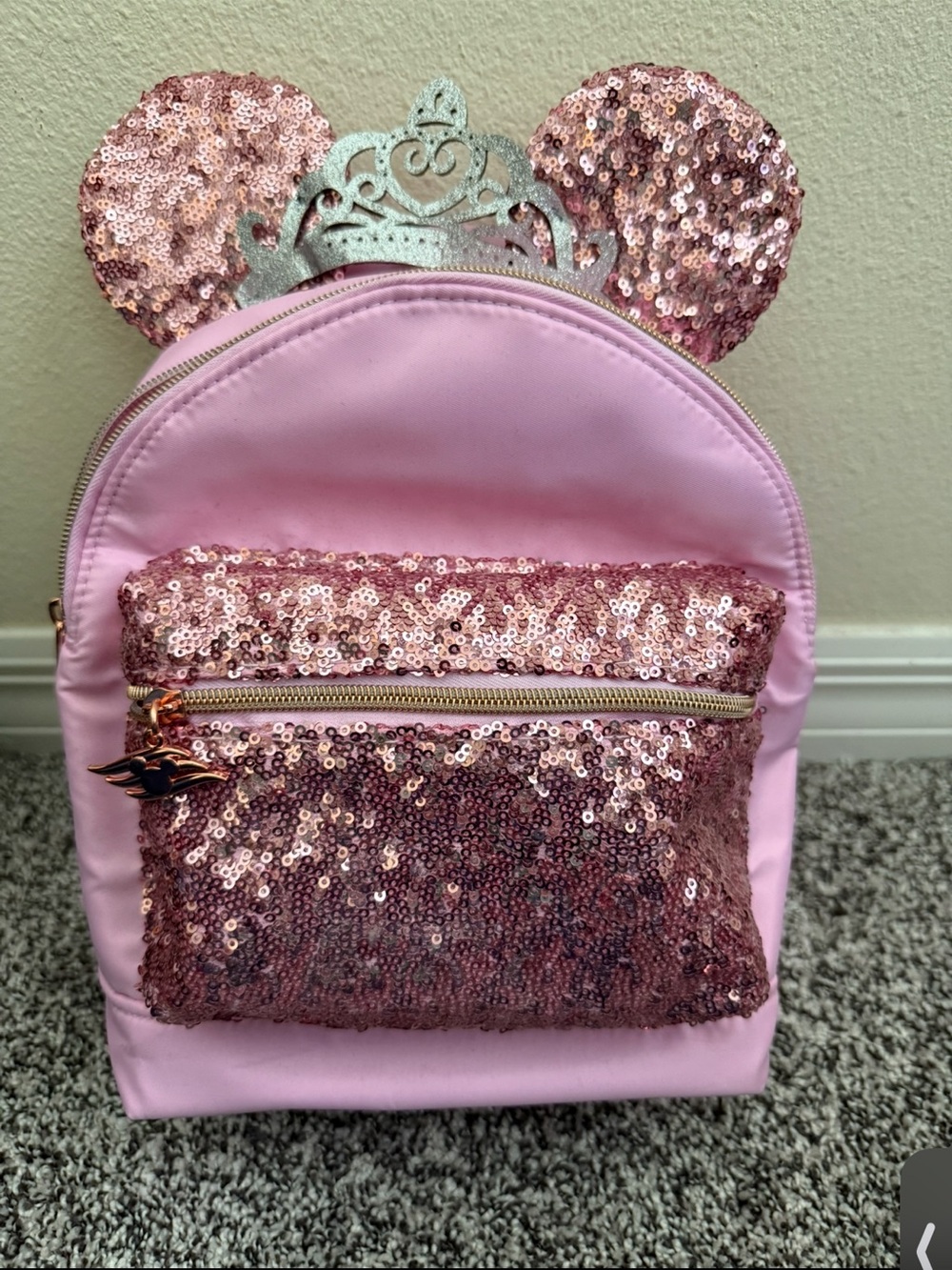 Authentic Disney Cruise Bibbidi Bobbidi Boutique Princess Backpack